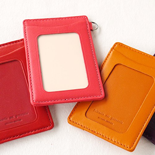 スリップオン(Slip-On) Women's Pass Case (One Sided Window), Yelow, 約 縦103 X 横71 X 厚み5Mm ※突起部分は含みません。 #TOP2