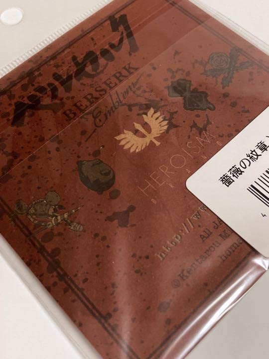 Amazon.co.jp: ベルセルク 超 薔薇の紋章 ワッペン エンブレム : おもちゃ