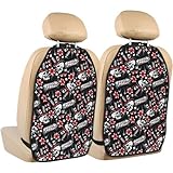 Installation facile : doté de deux sangles à boucle réglables en haut et à la taille, cet organiseur de siège arrière de voiture vintage Skull Casino est facile à installer et à enlever. La sangle inférieure peut être cachée dans le siège pour un aspect plus propre.