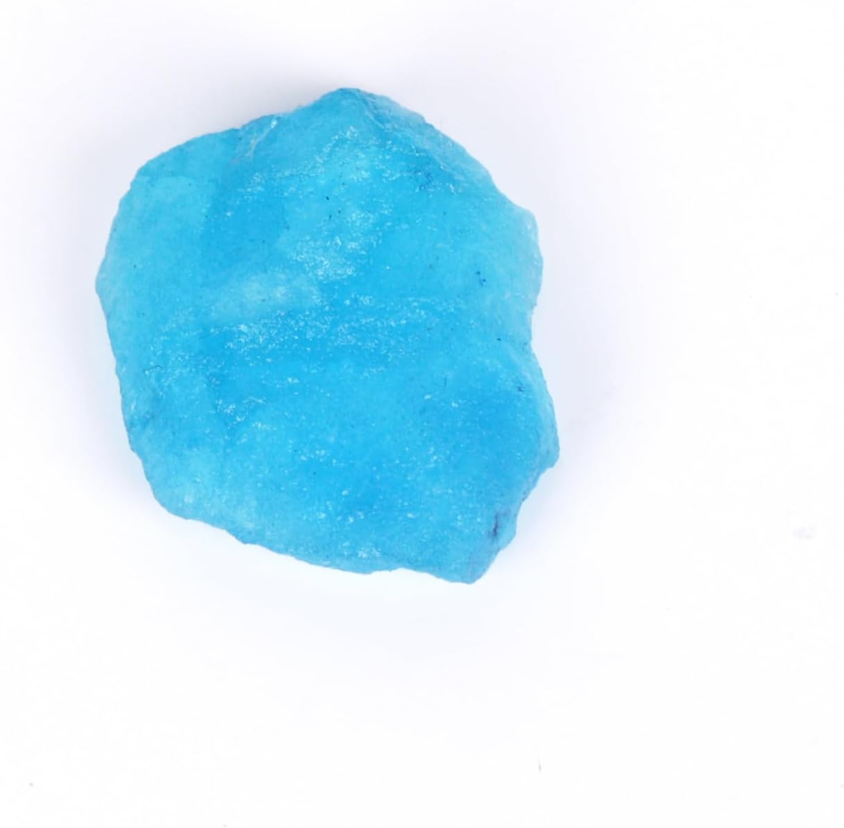 REAL-GEMS Natural Blue Aquamarine 9.5 Ct Raw Rough Loose Gemstone for Jewelry Making Crystal Necklace Beading Wire Wrap Stones