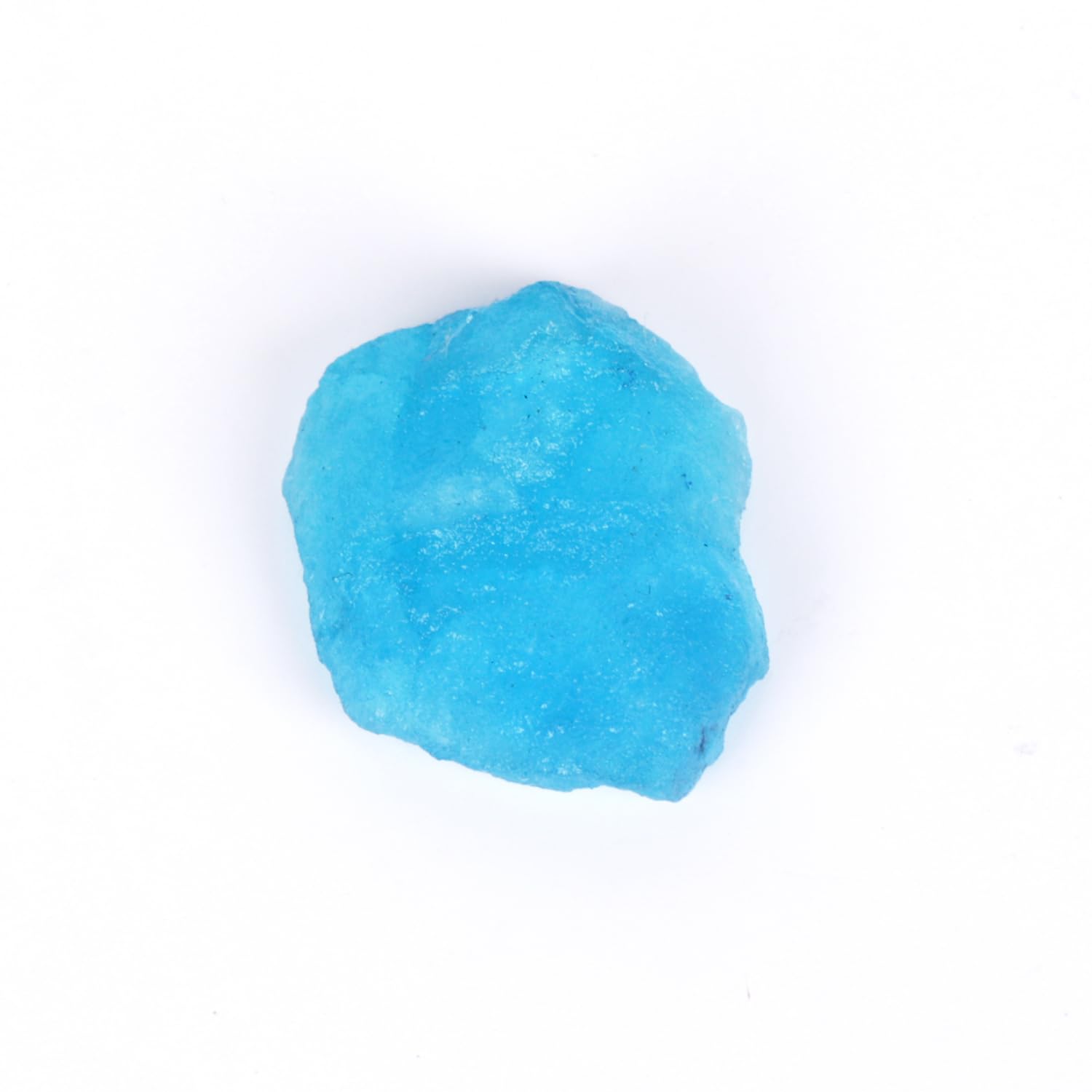 REAL-GEMS Natural Blue Aquamarine 9.5 Ct Raw Rough Loose Gemstone for Jewelry Making Crystal Necklace Beading Wire Wrap Stones