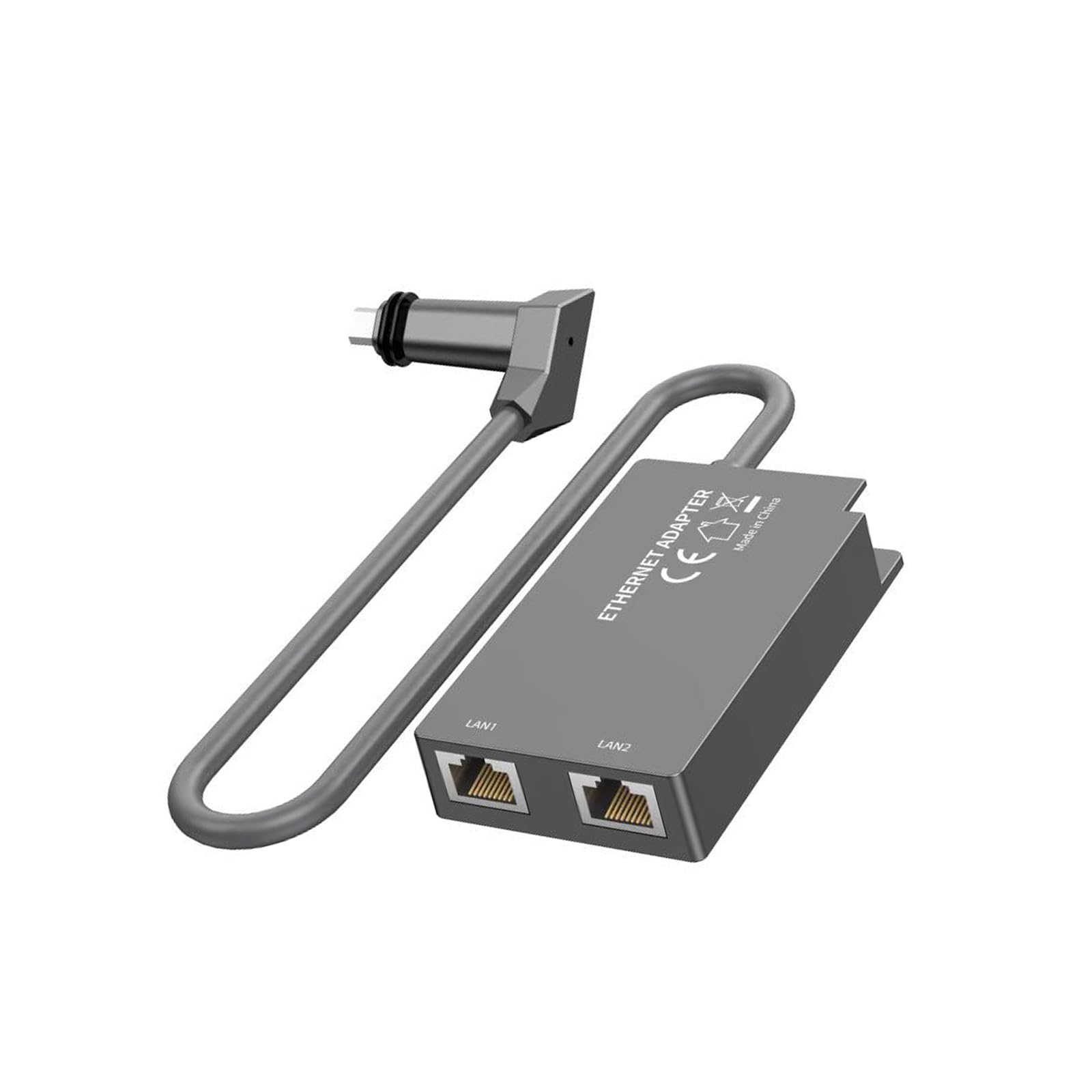 Adattatore Ethernet porta per rete di rete Gen 2 a RJ45 Connessione Internet ad alta velocità Trasmissione dati Adattatore di rete