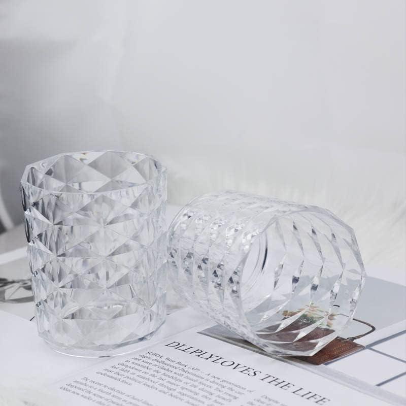 Makeup Organizer Acrylic Makeup Brush Storage Desktop Eyebrow Pencil Cosmetic Storage Box Brush Tube Dormitory Pen Holder Cosmetic Display Case