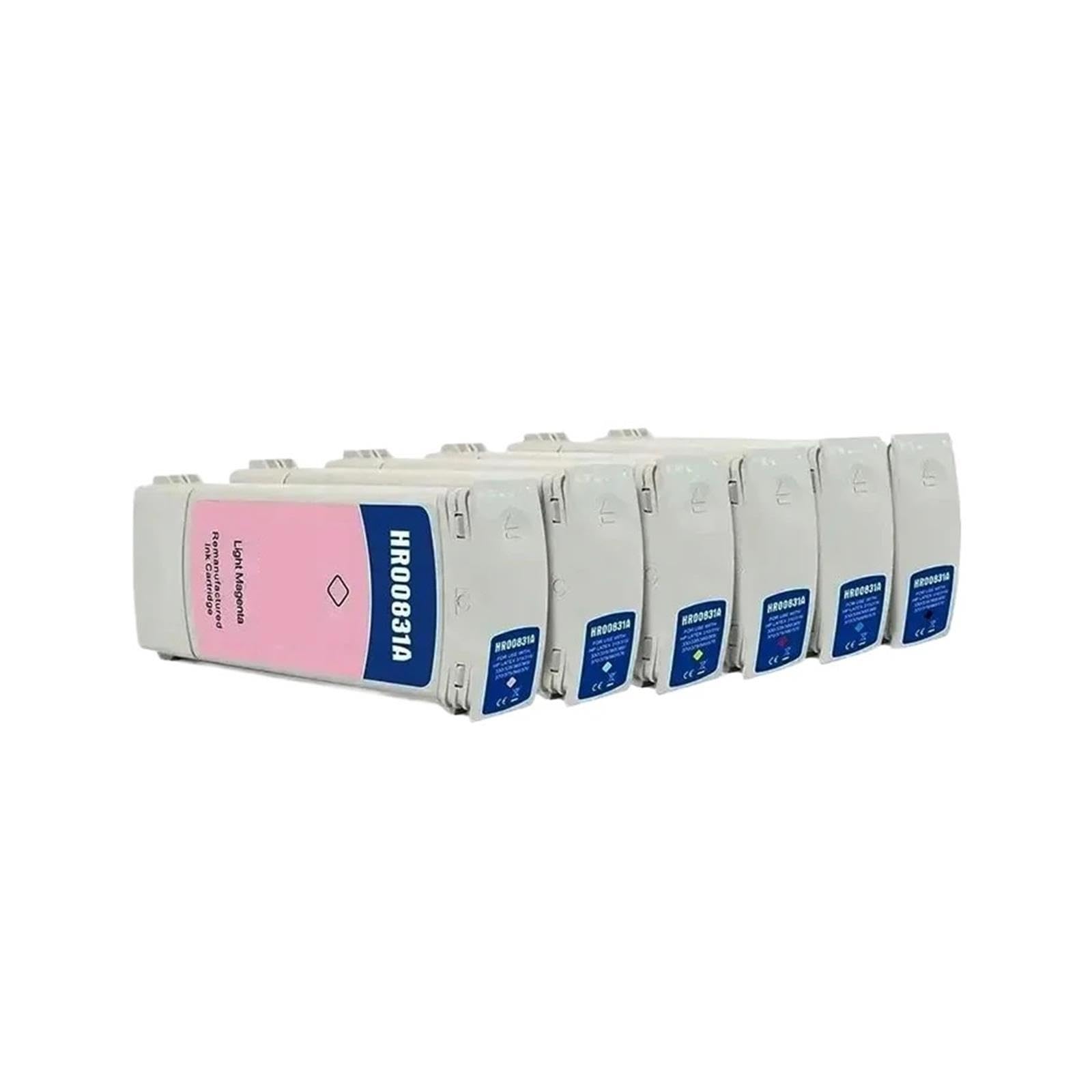 Cartucho de Tinta remanufacturado 831 831A Compatible con HP Latex 360 | 570 330 335 315 365, Suministro de tinta de color, Impresión por inyección de tinta(LC 1PCS)