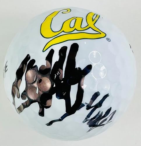 COLLIN MORIKAWA MAX HOMA SIGNED CALIFORNIA GOLDEN BEARS SIGNED GOLF BALL PGA K1