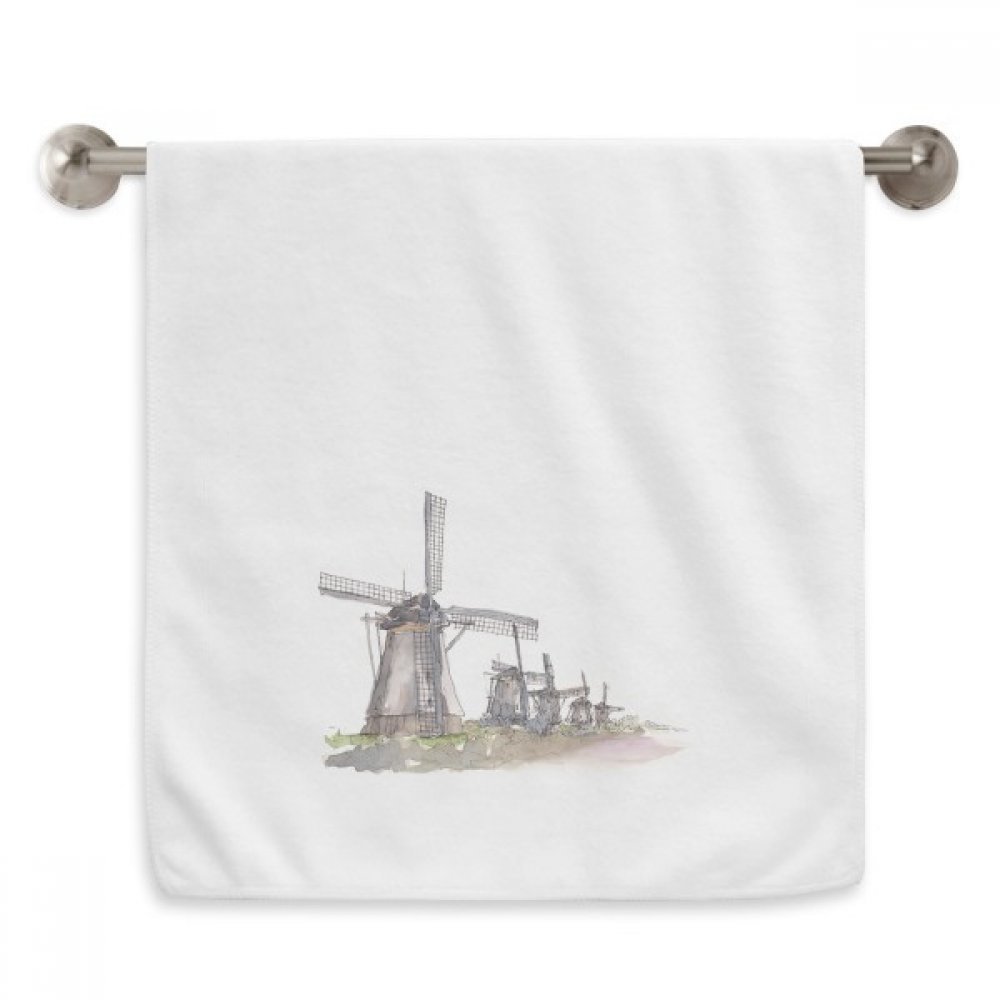 Serviettes douces moulin à vent pour peaux sensibles évitant les irritations du visage