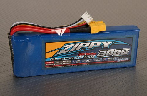 Zippy Flightmax 3000mAh 3S1P 20C