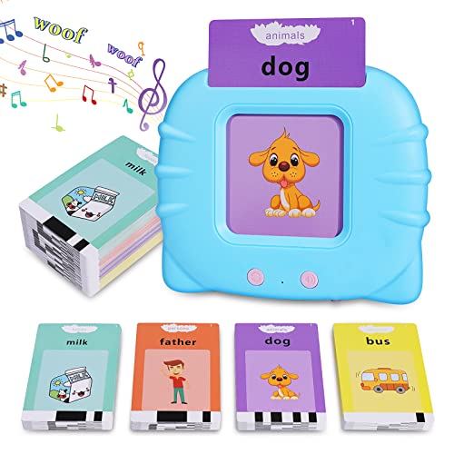 Tarjetas Flash Parlantes Juguetes de Aprendizaje para Niños Pequeños 1 2 3 4 5 6 Años, 224...
