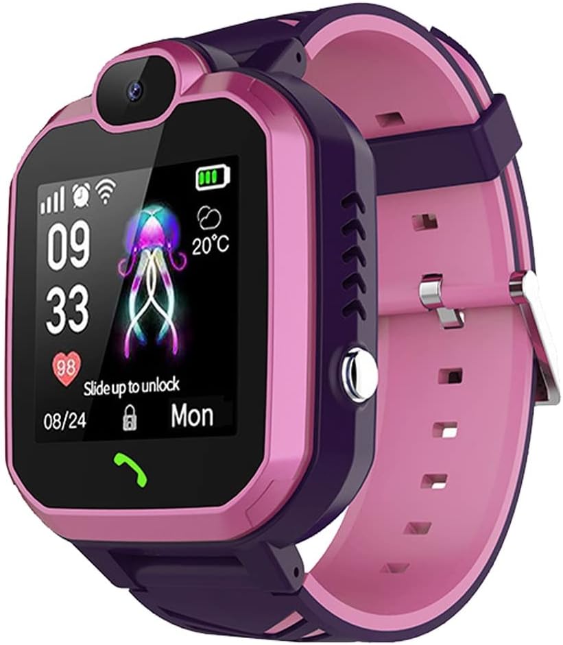 人気沸騰 キッズスマートウォッチ 3 12歳の男の子の女の子のためのキッズスマートウォッチのおもちゃ ビデオカメラ音楽アラーム付きの子供スマートウォッチ 子供のための誕生日プレゼント Pink Color 人気沸騰 キッズスマートウォッチ 3 12歳の男の子の女の子のためのキッズスマートウォッチのおもちゃ ビデオカメラ音楽アラーム付きの子供スマートウォッチ 子供のための誕生日プレゼント Pink Color