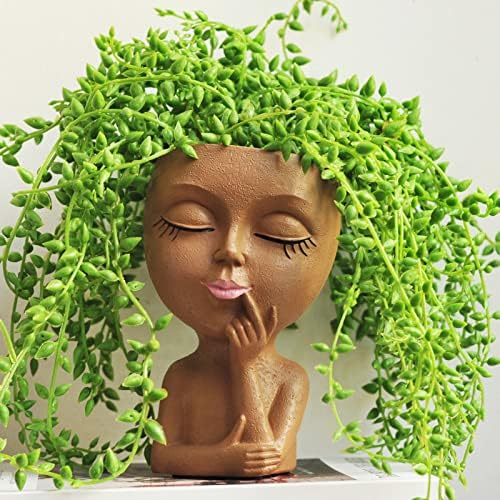 Face Planters Pots Head Cute Plant Pots for Indoor Plants