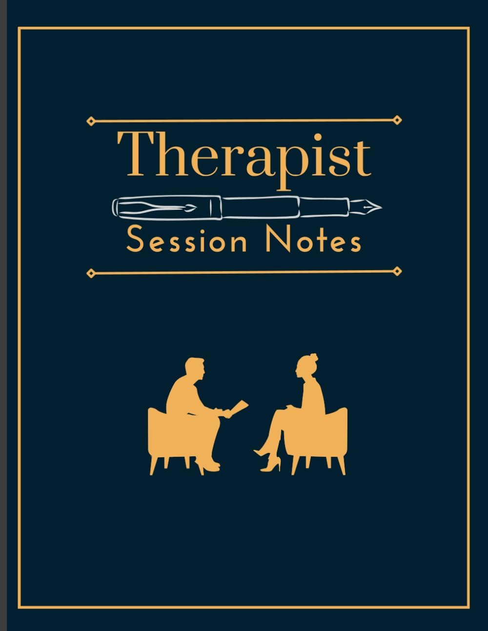 Independently published Session Notes Notebook for Therapists: Helps Counsellors, Coaches & Social Workers to Plan, Organize & Monitor Client Counselling Sessions