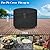 SUPERHOLD Fire Pit Cover Round- Waterproof Firepit Covers Round (36Dia x 24H inches, Black) Outdoor Fireplace Cover Weatherproof and Non Fading