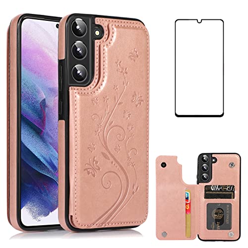 Coque Samsung Galaxy S22 5G antichoc avec protège-écran verre trempé inclus