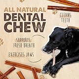Mighty Paw Naturals Bully Sticks for Small & Medium Dogs - Grass Fed Beef Chews. Bully Sticks for Large Dogs. Lower Odor Stick Treat. Single Ingredient (6" - 10 Pack)