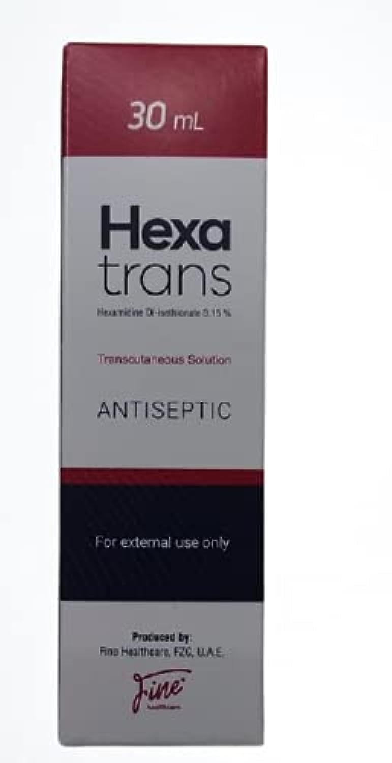 Hexa Trans Antiseptic Transcutaneous Solution for Bacterial and Nail Infection, 30ml