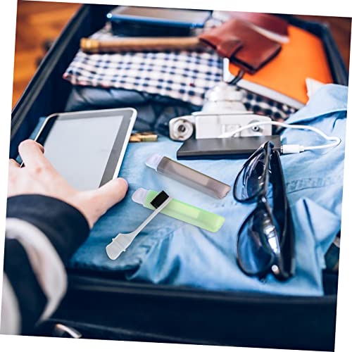 KOCKSHION 6 Stück Faltbare Zahnbürste Tragbare Bunte Zahnbürsten mit Weichen Borsten für Camping und Reisen Platzsparend und Hygienisch für Unterwegs Zufällige Farbe Zufällige Farbe – Bild 6