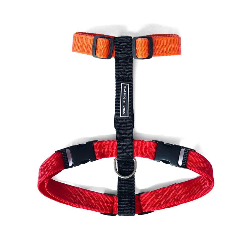 TDIT H-Harness - Colour Pop Collection (S, Orange/Black/Red) (B0C7KKWC12) Amazon Price History, Amazon Price Tracker
