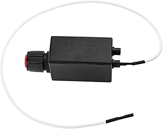 HZ-MONSTAR Igniter Push Button Ignition and Wire 500mm for Fire Pit Gas Burner Grill Igniter Replacement for 19.68 inch Electrode Ignition Cable Wire for Patio Heaters Gas Firepits Outdoor BBQ