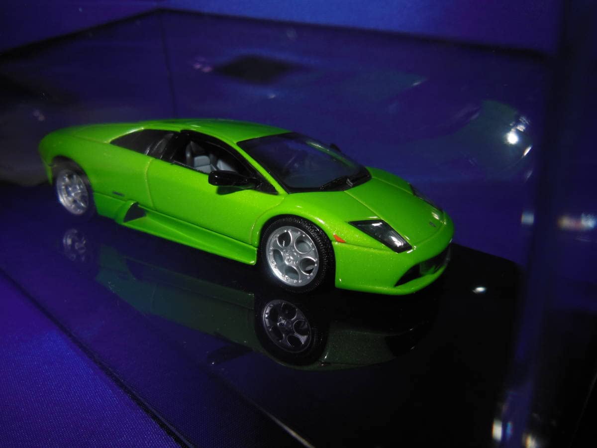 Amazon.co.jp: 1/43 AUTOart 希少黄緑 ランボルギーニ ムルシエラゴ