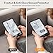 CoBak Clear Case & Screen Protector for Ebook 11th Gen 2021-Lightweight Scratch-Proof Silicone Back Cover with 2 Pack Anti-Glare Matte Screen Protector.HD Tempered Film-2P