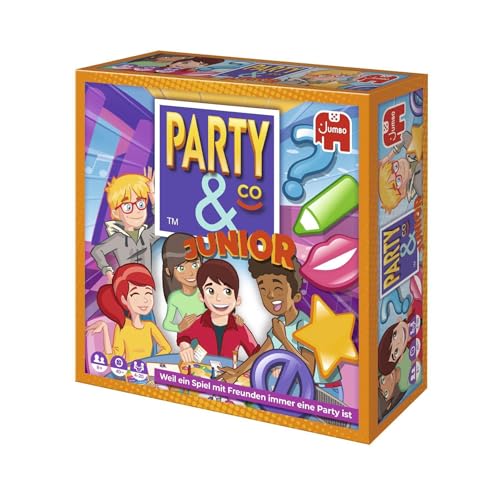 Party und Co. Junior - Multi-Test-Brettspiel, 2 bis 8 Spieler, ab 8 Jahren, Spiel auf Deutsch, Partyspiel – Bild 5