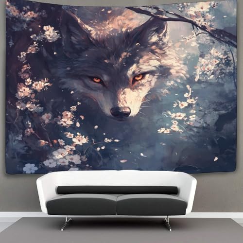 Tapestry aesthetic wall grand format en tissu imprimé haute définition
