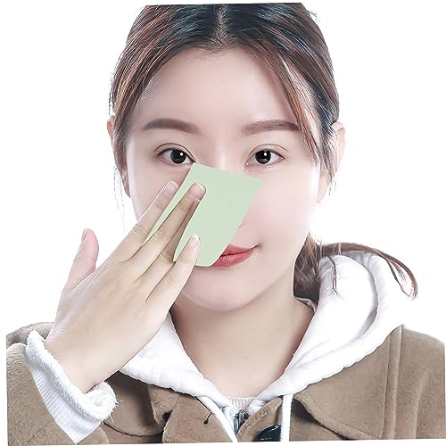 minkissy 500 Folhas Lenços Umedecidos Toalhetes De Maquiagem Papel De Óleo Papel Absorvente De Rosto