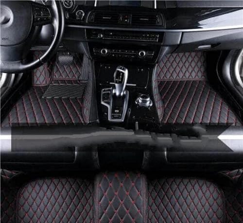Tapis de sol en cuir pour Infiniti Q70 RHD 2013-2019 noir