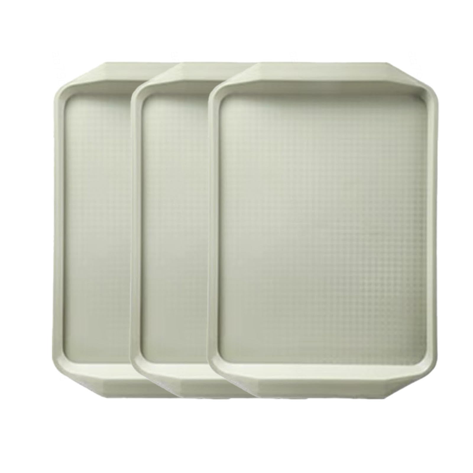 Boot Trays for Entryway 3 Pack Boot Tray Boot Trays for Garden, Bedroom, Entrance Area, Garage Plastic Tray,Green