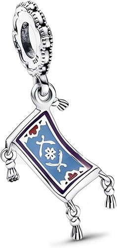 Miniatura 7 de PANWOB Dijes de personajes de películas para mujeres pulseras en plata de ley 925 regalos de cumpleaños y Navidad para niñas