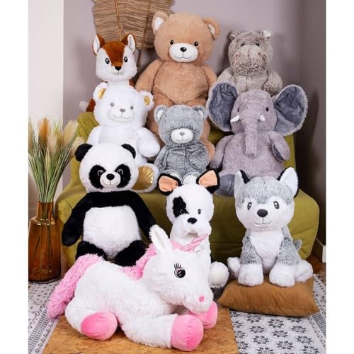 Kodi der Husky 41x47x50 cm XXL-Plüsch - aus superweichem Qualitätsplüsch Made in Europe (France)