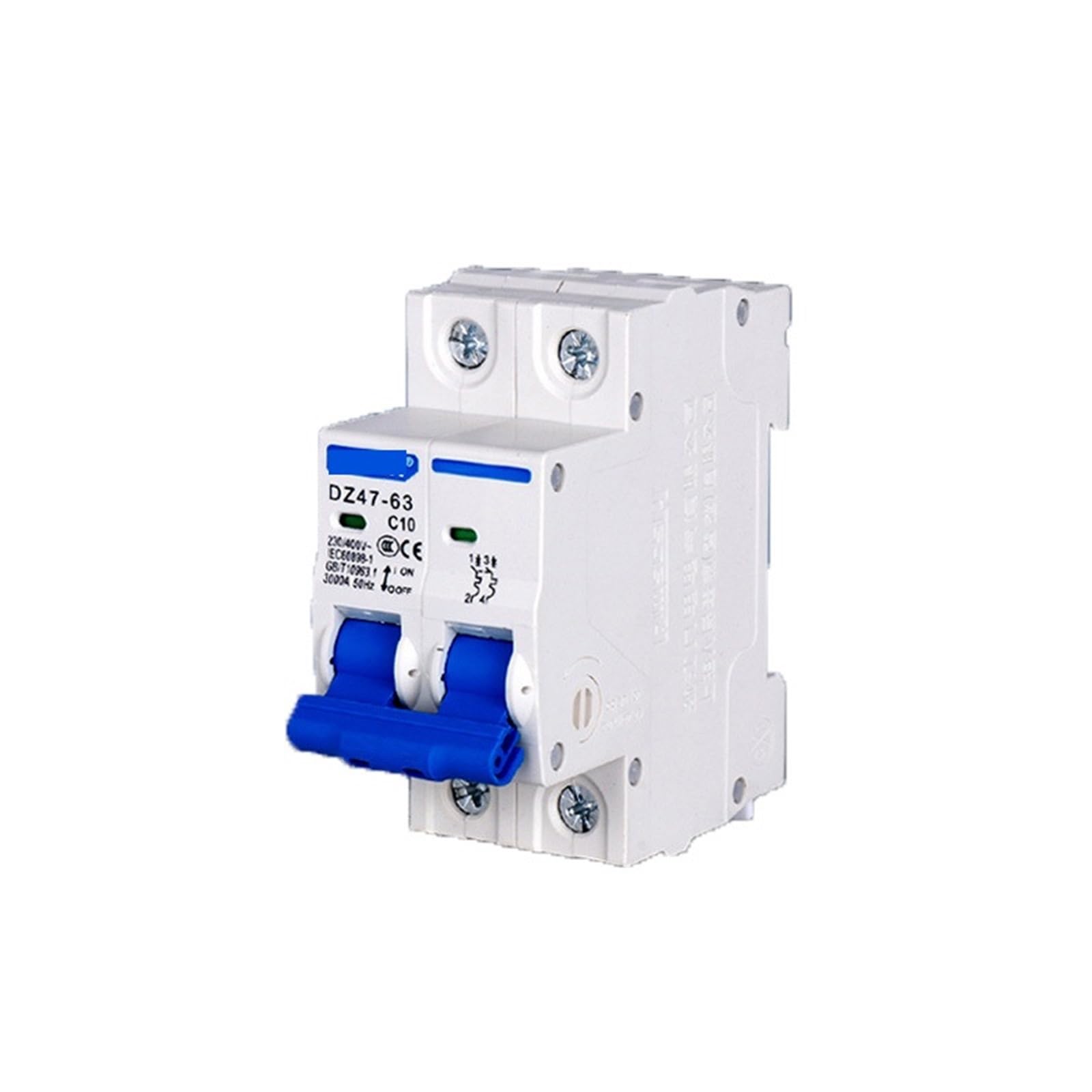 Disjoncteur différentiel miniature DZ47-63 C25 3P 25A 400V Disjoncteur différentiel miniature DZ47-63 C25 3P 25A 400V