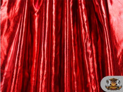 Miniatura 3 de 1 tela metálica de elastano rojo Ferrari de 60 pulgadas, vendido por The Yard