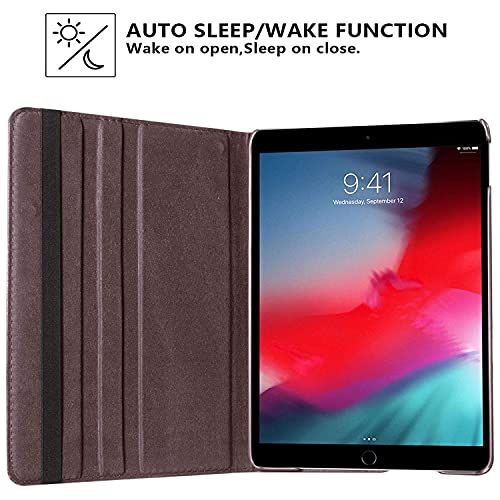 Image of M Cart Cases for iPad PRO 10.5 Inch 2017 / Air 3 (3rd Gen) 10.5 Inch 2019 [ A1701 A1709 A2152 A2123 A2153 A2154 ] (Brown)
