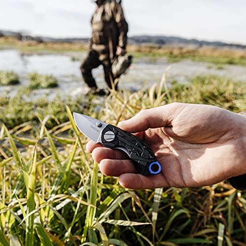 Kershaw Aftereffect Pocket Knife, 1.7" 8Cr13Mov Blade, Manual Open Folding Knife Edc For Keyring, Easy Carry #TOP3