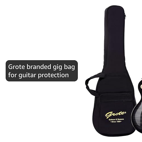 Amazon.com: Grote Electric Guitar Solid Body LPYS-006 Maple Neck
