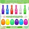 36 Set Easter Christian Finger Lights Gifts for Kids Bulk with Eggs Jesus Religious Church Finger Lights Basket Stuffers Glow in The Dark Flashlight for Easter Sunday School Party Supplies Crafts #1