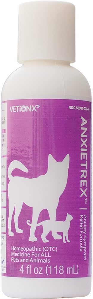 VETiONX Anxietrex - Safe, Natural Anxiety Medication for Pets