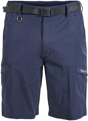 Summer Shorts for Men 2023 Stylish Quick Dry Shorts Multi-Pocket Training Hiking Regular Fit Flat Front Shorts