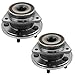 TRQ Front CV Axle Assemblies Wheel Bearing and Hub Assemblies 4 Piece Compatible with 1993-1998 Jeep Grand Cherokee