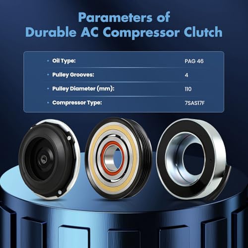 Image of ECCPP AC Clutch 2015-2019 for Chevrolet Silverado 2500 3500 HD 6.0L