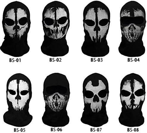 COD Call of Duty Ghost Recon Full SKI FACE MASK Balaclava Snowboard Costume New