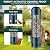 LCSEVEN Bird Feeders for Outdoors Squirrel Proof with Weight-Activated Perches, Hanging Bird Feeder for Outside, Metal Feeder for Wild Cardinal, Finch, Blue Jay, Chickadee, 3LB Seed Capacity, Green