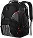 17 Inch Laptop Backpack,Extra Large Travel Backpacks for Men,TSA Friendly Business Computer Backpack with USB Charging Port,50L Large Capacity College School Bookbag with Luggage Sleeve ,Black
