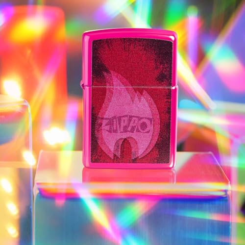 Encendedor Zippo con grabado personalizado en diseño pulsado miniatura 3