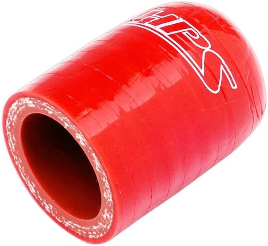 Tampa de silicone reforçada para sistema de arrefecimento HPS Performance 16 mm vermelha – 1 unidade