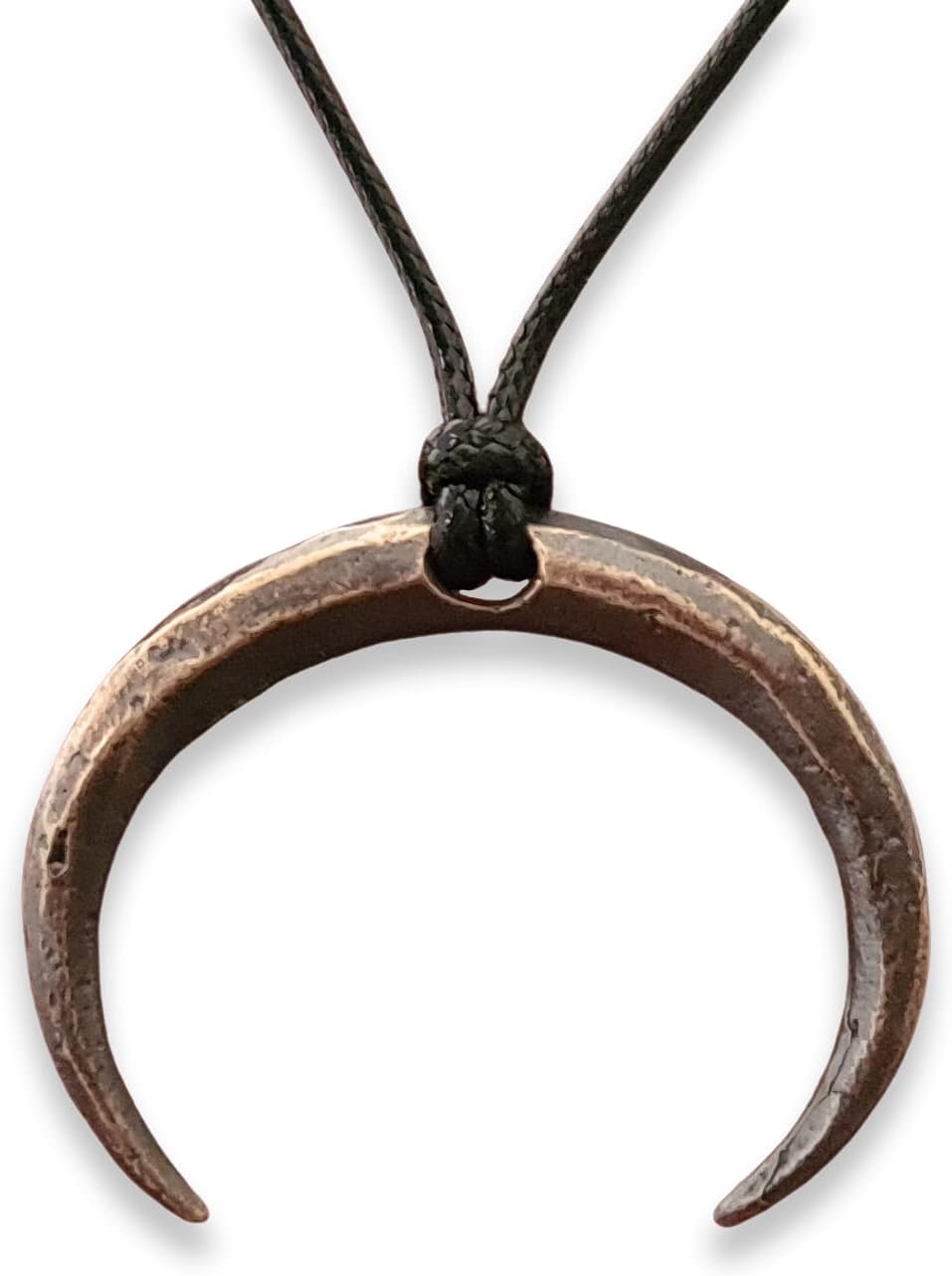 Baldur Jewelry - Spiral - Solar Cross Necklace - Troll Cross Protection - Crescent Moon - Celtic Viking Jewelry Charm Amulet - Handmade Pendant - Silver/Brass