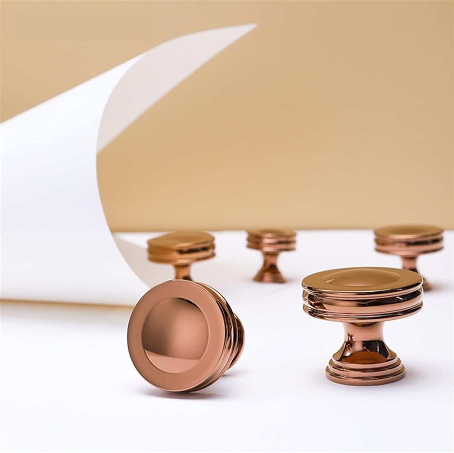 Solid Furniture Handles Door Knobs and Handles for Cabinet Kitchen Cupboard Drawer Pulls Home 1Pcs