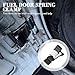 Fuel Door Spring Clamp OEM# 77360-0E010,Gas Door Spring Clip Compatible with Toyota Echo Venza Camry 4Runner Highlander,Lexus RX330 RX350 GS300 RX400h,Standard Car Accessories(77360-0E010)