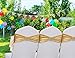 Gankar Gold Chair Sashes 100 Pack, Spandex Sashes for Chairs Wedding Reception, Stretch Chair Bands Bows for Party Banquet Theme Event Decor